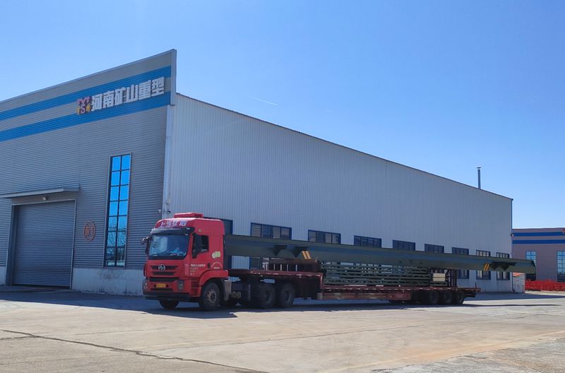 電動(dòng)葫蘆門式起重機(jī) MHxh5t17.9m 制作完成，發(fā)往南京交付客戶使用